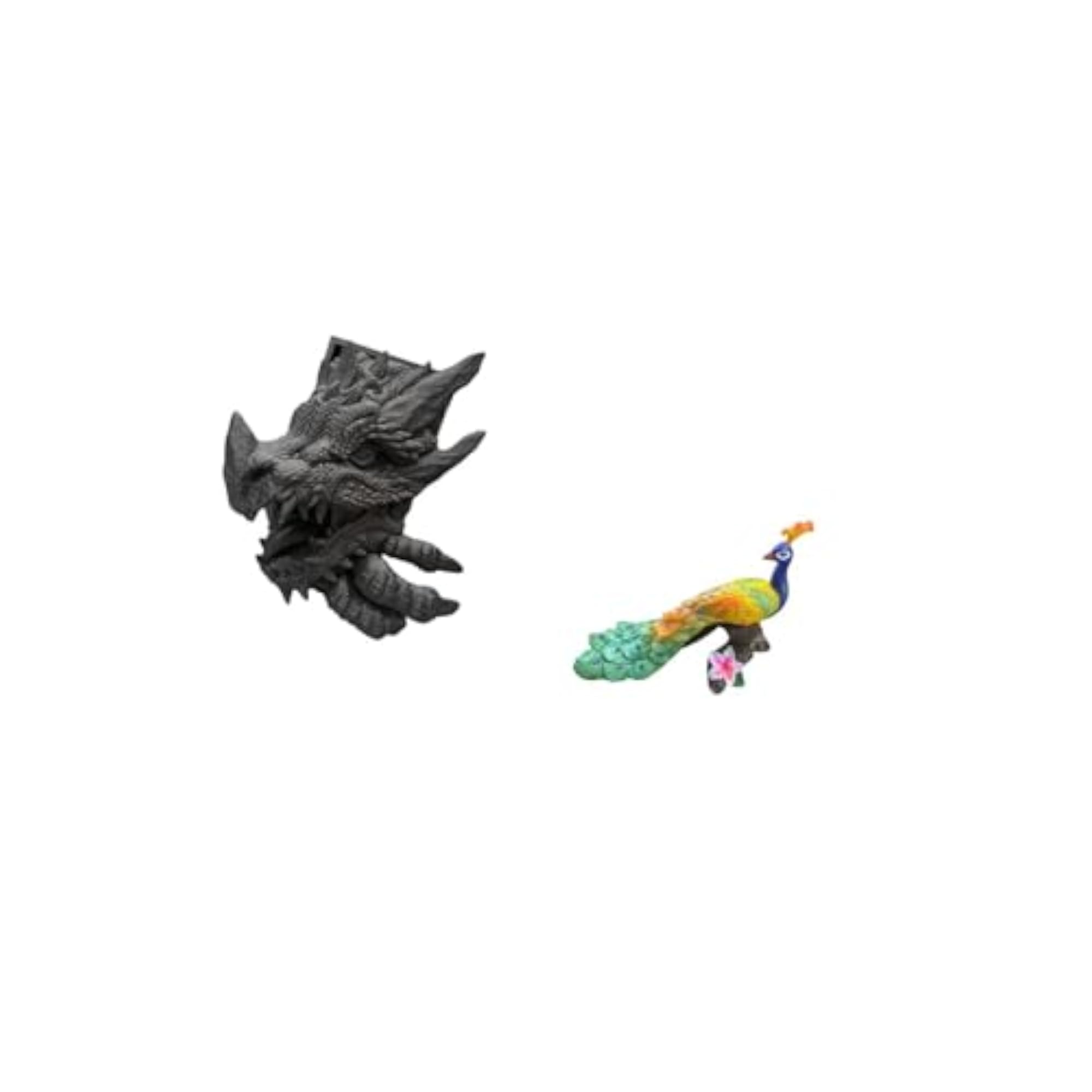 Bookend Decorative Holder, Peacock Sculpture Gift